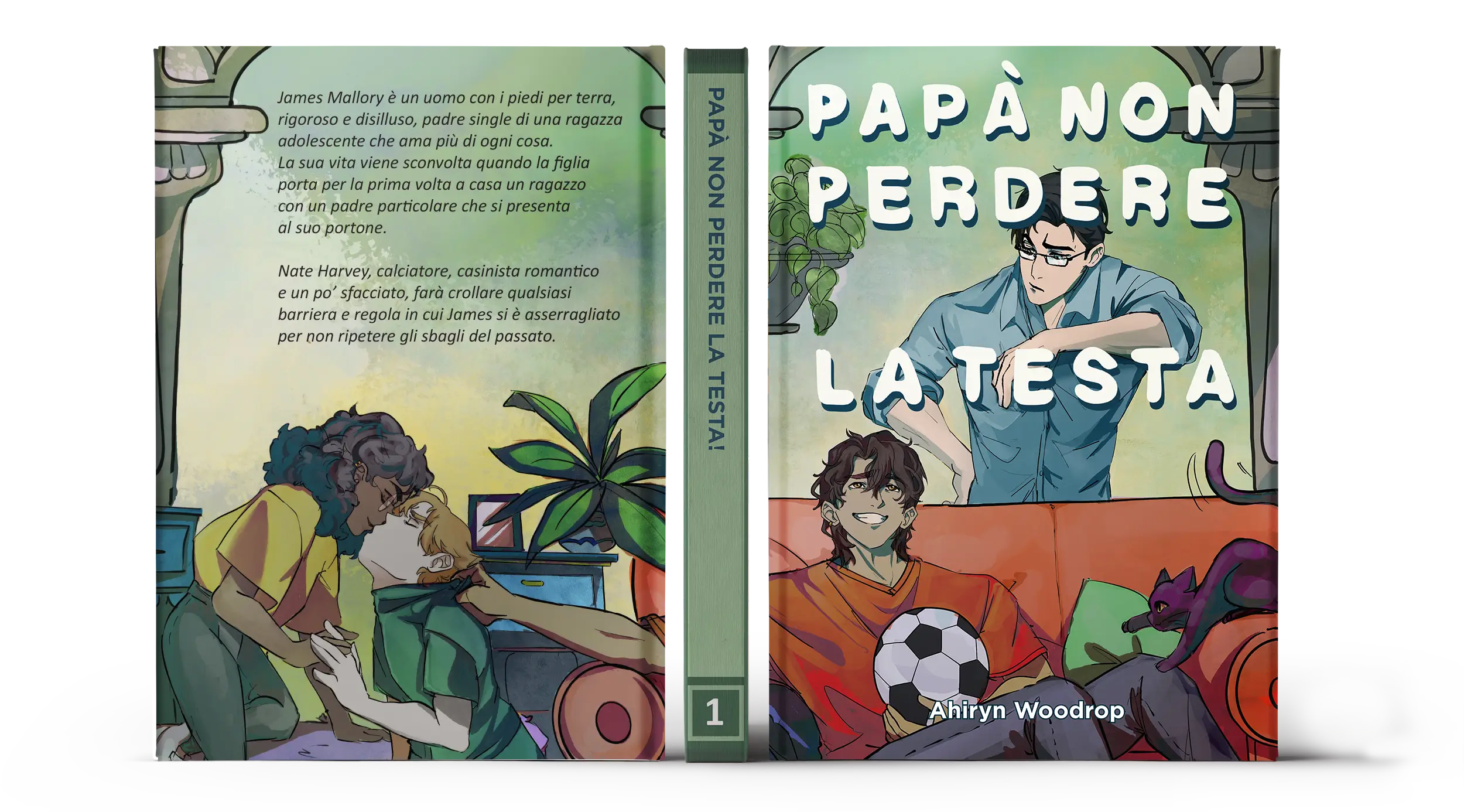 copertina papà non perdere la testa - vol 1