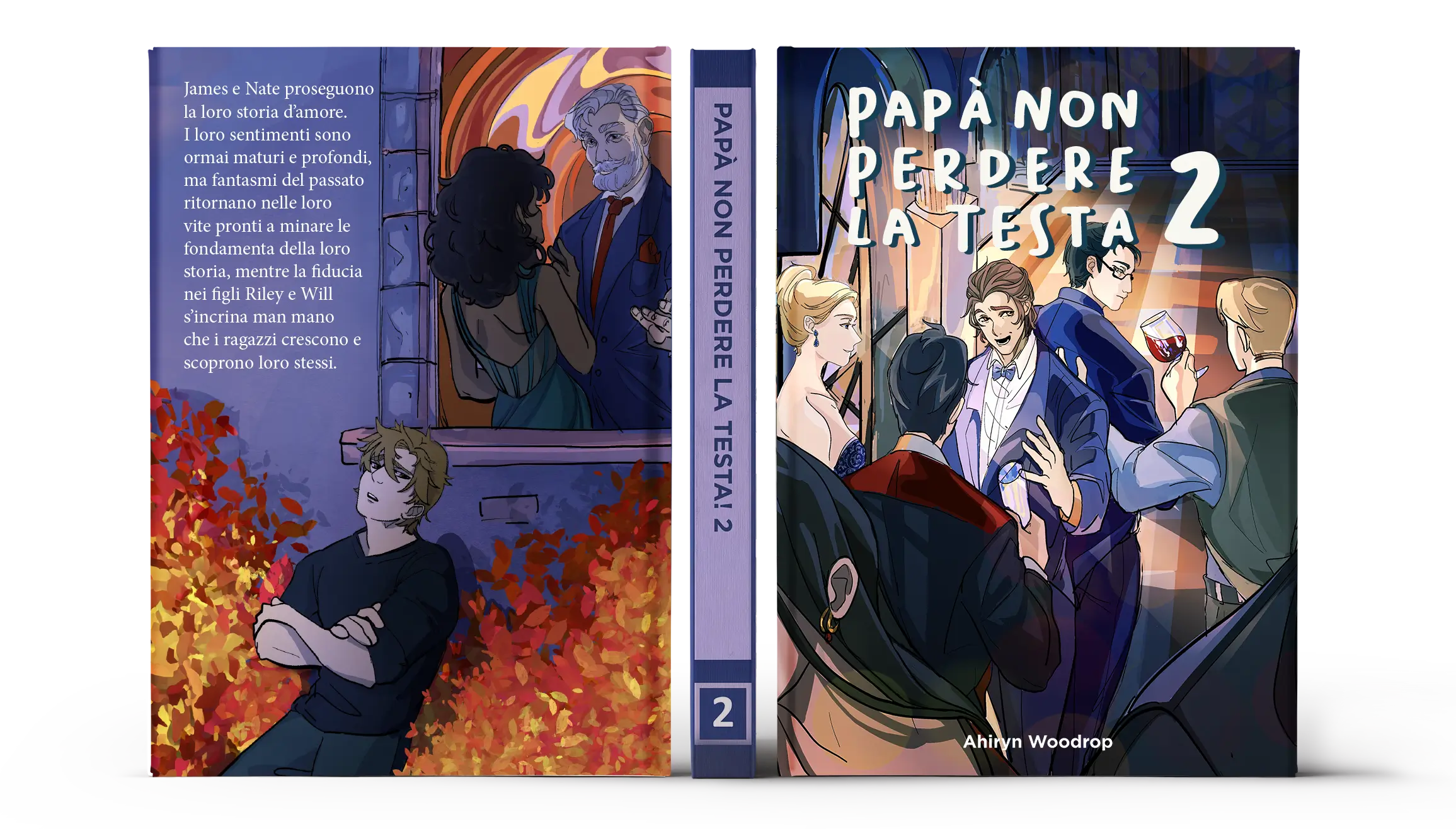 copertina papà non perdere la testa - vol 2