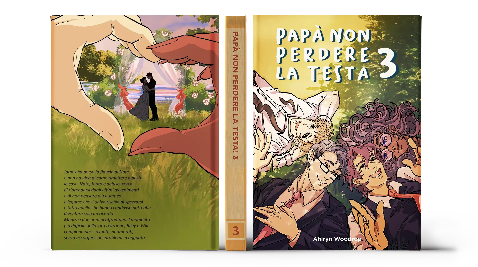 copertina papà non perdere la testa - vol 3